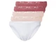 Трусики-слип набор 5 шт. хлопковые кружевные для женщины Esmara LYCRA® 450245 L Комбинированный - изображение 1