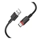 Кабель USB Borofone BX110 Type-C 3A Колір Чорний - изображение 6