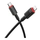 Кабель синхронизации Borofone BX110 Premium PD27W Type-C to Lightning 1м Black (37237_3611050) - изображение 2