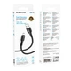 Кабель синхронізації Borofone BX116 Fast charging 2.4A USB to Micro 1 м Black (37162_3610590) - зображення 2