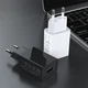 Сетевой адаптер USB 2A черный - изображение 5