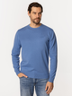 Sweter męski bawełniany Lee Cooper Andy Organic XL Niebieski (5905991716556) - obraz 1