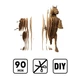 Картонний конструктор "Cartonic 3D Puzzle HORSE" - изображение 6