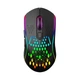 Игровая мышь XTRIKE ME GW - 611 gaming Mouse RGB |800-8000 6 step DPI, 2.4G/Type-C| Black - изображение 5