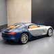 Машинка Bugatti Atlantic моделька игрушка с парогенератором металлическая коллекционная 20 см Темно-синий (5334705) - изображение 5