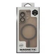 Чохол TPU+PC Magnetic Matte Camera Lens with Magsafe для iPhone 16 Колір Dark Green - зображення 7