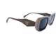 Жіночі сонцезахисні окуляри polarized, бежеві P313-6 - зображення 3