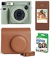 Набор Fujifilm INSTAX WIDE 400 Camera EX D фотокамера мгновенной печати / картридж / фотобумага 10 фото / фотоальбом коричневый / чехол коричневый / аксессуары - изображение 1