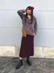 Куртка демисезонная женская Uniqlo 821701109 XS Коричневая (1159828547) - изображение 4