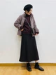 Куртка демисезонная женская Uniqlo 821701109 XS Коричневая (1159828547) - изображение 11
