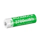 2 Акумуляторні батареї 14500 Pujimax з USB TYPE-C Li-Ion 1000mAh 3.7V + кейс + кабель (16215-2) - зображення 6