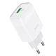 Сетевое зарядное устройство HOCO C72Q QC3.0 18W, White - изображение 1