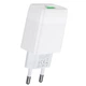 Сетевое зарядное устройство HOCO C72Q QC3.0 18W, White - изображение 2