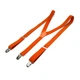 Подтяжки Gofin оранжевые 2,5 см PBP-4652 - изображение 1