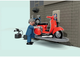 Zestaw zabawek dla dzieci Playmobil Garaż Vespy z lat 60-tych 71620 (4008789716200) - obraz 5
