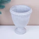 Бетонное кашпо - кубок малый 22см 6001 - изображение 1