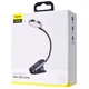Лампа с аккумулятором Baseus Comfort Reading Mini Clip Lamp 3W 4000K 350mAh USB 5V с креплением-прищепка Black-Gray - изображение 8