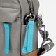 Сумка крос-боді через плече Pacsafe Go crossbody 35105 Сіра (0688334009229) - изображение 7