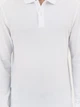 Поло довге чоловіче Pierre Cardin G021SZ082-000-2015113 M Біле (8683857640654) - зображення 5