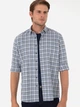 Рубашка хлопковая летняя мужская Pierre Cardin G021GL004-000-1971693 M Индиго (8683858074724) - изображение 3