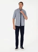 Рубашка хлопковая летняя мужская Pierre Cardin G021GL004-000-1971693 M Индиго (8683858074724) - изображение 4