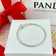 Серебряный браслет базовый Пандора Pandora Moments 17 (590702HV) - изображение 2