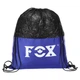 Рюкзак мешок спортивный Fox Fitness Sport Bag 3435 объем 17 литров Black-Blue - изображение 2