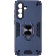 Чохол Fiji Defence для Samsung Galaxy A56 5G (A566) захисний бампер з кільцем підставкою Dark Blue - зображення 2