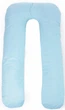 Подушка для беременных и отдыха MirSon №8591 Eco Line Blue упрощенная U-образная (2200006346760) - изображение 11