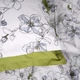 Простынь на резинке MirSon 90x200+25 см 00-1 Olive Flowers поплин (2200009699269) - изображение 7