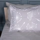 Простынь на резинке MirSon 160x200+25 см 00-3 Grey Dandelions поплин (2200009701887) - изображение 6
