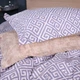 Простынь на резинке MirSon 200x220+25 см 00-4 Geometry Beige поплин (2200009703188) - изображение 6