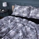 Простынь на резинке MirSon 150x200+25 см 00-8 Black Flowers поплин (2200009708190) - изображение 4