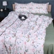 Простынь на резинке MirSon 140x190+25 см 00-9 Birds and Flowers поплин (2200009709425) - изображение 1