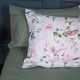 Простынь на резинке MirSon 200x220+25 см 00-9 Birds and Flowers поплин (2200009709517) - изображение 7