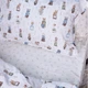 Простынь на резинке MirSon Poplin Line Kids 03 Animals 140x200 см (2200009713217) - изображение 4