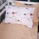 Простынь на резинке MirSon Poplin Line Kids 06 Rabbit Alphabet 180x190 см (2200009717048) - изображение 3
