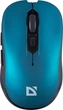 Мышь Defender Gassa MM-105 Wireless Turquoise (4745090824445) - изображение 1