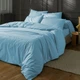 Простынь на резинке MirSon Soft Elegance №12-4608 Clear Water 150х190 см (2200010911541) - изображение 4