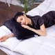 Подушка ортопедическая MirSon Стружка Memory №4111 28-0007 Black Velvet Men 59х43х12 см (2200006423256) - изображение 1