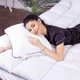 Подушка ортопедическая (стружка Memory) MirSon №4005 Steep Line Jojo WoMen 59х43х10 см (2200006422136) - изображение 4
