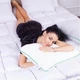 Подушка ортопедическая (стружка Memory) MirSon №4000 Green Nature Julia WoMen 59х43х10 см (2200006422082) - изображение 3