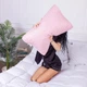 Подушка ортопедическая MirSon Стружка Memory №4128 Satin Stripe 30-0007 Pink 49х32х10.5 см (2200006423423) - изображение 1