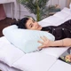 Подушка ортопедична MirSon Стружка Memory №4247 Satin Stripe 30-0015 Green Wave 58х40х10.5 см (2200006424659) - зображення 2