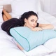 Подушка ортопедическая MirSon Стружка Memory №4246 Satin Stripe 30-0014 Mint 58х40х10.5 см (2200006424642) - изображение 3