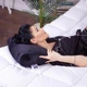 Подушка ортопедическая MirSon Стружка Memory №4279 28-0007 Black Velvet 58х40х10.5 см (2200006425007) - изображение 3
