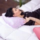Подушка ортопедическая MirSon Стружка Memory №4201 Delicate satin 3820 Calypso Kiddy 50х29х8 см (2200006424161) - изображение 3