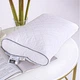 Подушка ортопедическая (стружка Memory) MirSon №4116 Steep Line Silver 49х32х10.5 см (2200006423300) - изображение 1