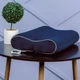 Подушка ортопедическая (стружка Memory) MirSon №4118 Noble Stripe Blue Sea 49х32х10.5 см (2200006423324) - изображение 5