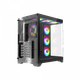 GAMEMAX Корпус комп'ютерний Midi atx без блока живлення x,m-atx, ITX,Tempered Glass,Metal cover, USB2.0x1, hype-a Black - изображение 6